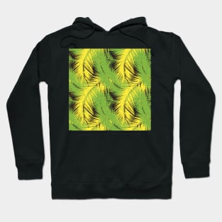 Tropical leaves. Seamless pattern Hoodie